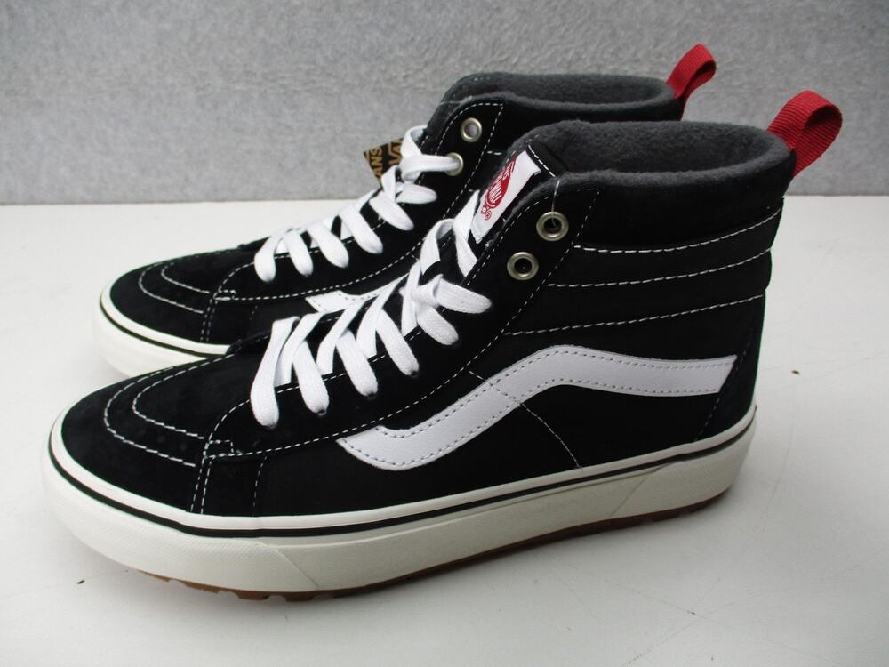 Vans Sk8-Hi MTE-1 Boots Shoes Black Insulated Mens Sz 8 Womens Sz 9.5